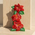 Tropical Hibiscus Acrylic Claw Clip Collection