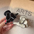 High-End Acrylic Floral Hair Clip