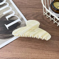 French-Style Lettered Acrylic Arch Claw Clips โ Wholesale Collection