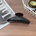 French-Style Lettered Acrylic Arch Claw Clips โ Wholesale Collection