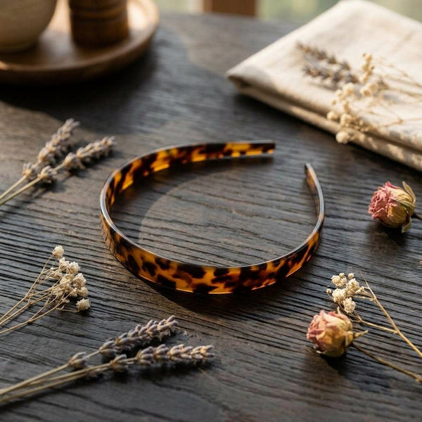Minimalist Ultra-Light Slim Acrylic Headband (16g)