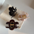 Chic Pearl & Rhinestone Floral Claw Clips – Premium Wholesale Collection