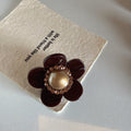 Chic Pearl & Rhinestone Floral Claw Clips – Premium Wholesale Collection