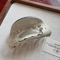 Luxury Crystal-Encrusted Acrylic Arch Claw Clips – Wholesale Collection