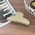 French-Style Lettered Acrylic Arch Claw Clips – Wholesale Collection