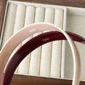 Two-Tone Slim Resin Headbands – Wholesale Collection