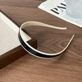 Two-Tone Slim Resin Headbands – Wholesale Collection