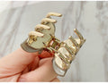 Mini Rhinestone-Trimmed Acrylic Claw Clips – Wholesale Collection