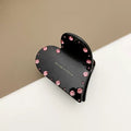 Rhinestone-Bordered Heart Acrylic Claw Clips – Wholesale Collection